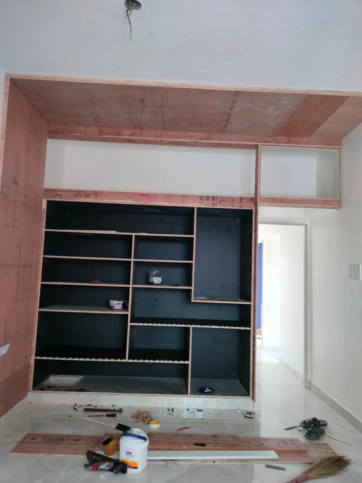 Plywood Storage Cabinet Frame